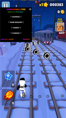 地鐵跑酷黑色金幣魔改版下載-地鐵跑酷魔改版黑色金幣內(nèi)置菜單下載v4.03.1