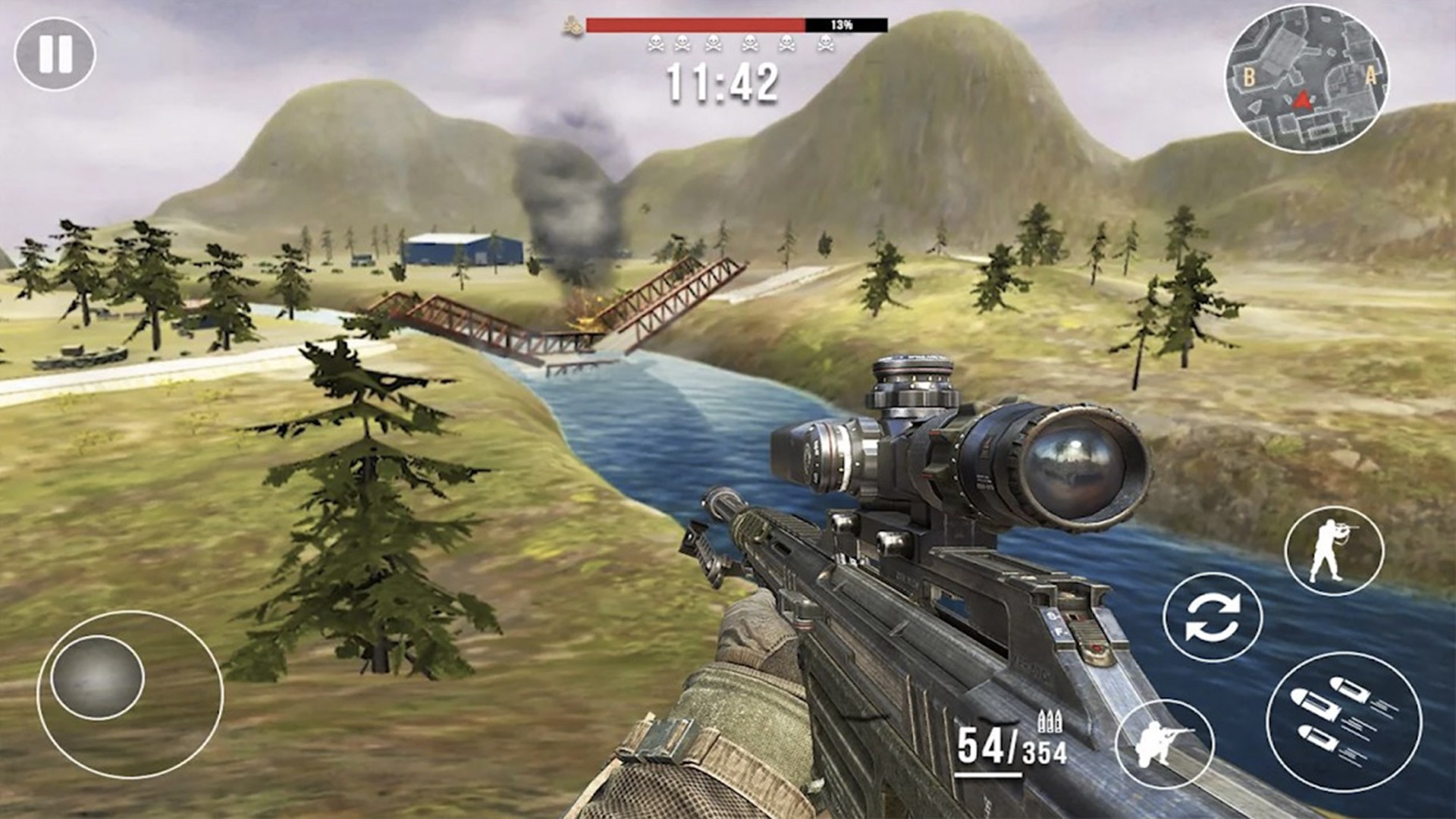 吃雞類大型單機槍戰游戲