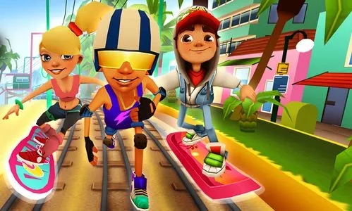 地鐵跑酷0金幣解鎖所有人物滑板