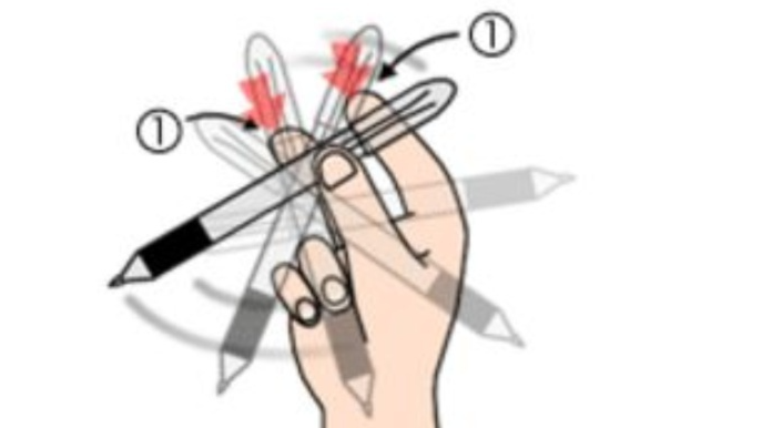 轉轉筆新手教程視頻-轉筆教程6個基本動作