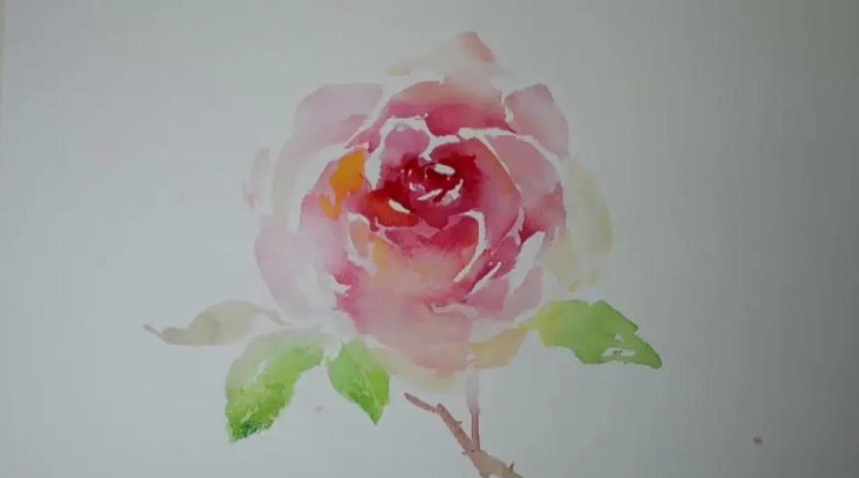 水彩畫(huà)教程視頻