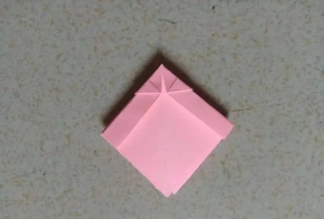 蝴蝶結折紙教程圖解-蝴蝶結的折紙方法步驟