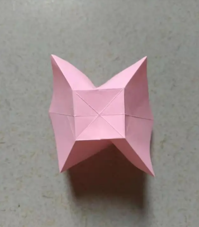 蝴蝶結折紙教程圖解-蝴蝶結的折紙方法步驟