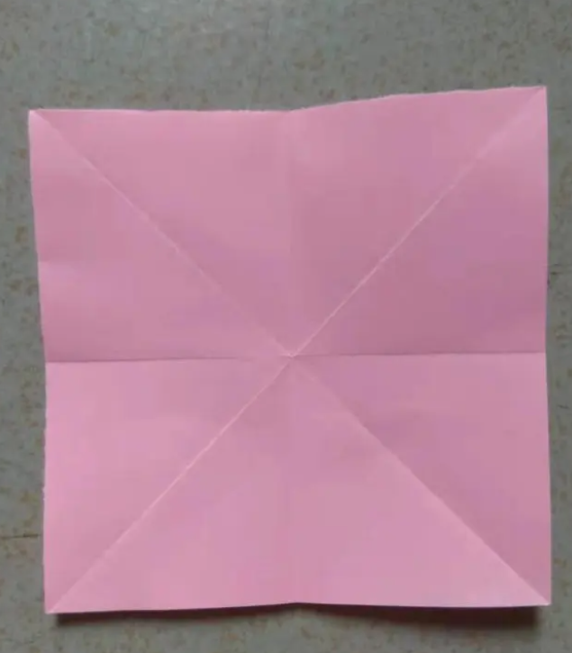 蝴蝶結折紙教程圖解-蝴蝶結的折紙方法步驟