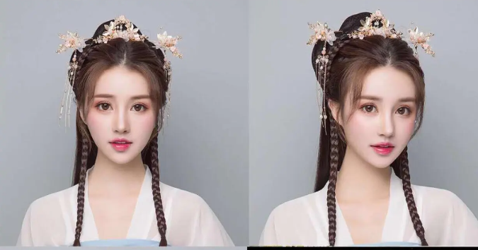 簡(jiǎn)單古裝發(fā)型教程圖解