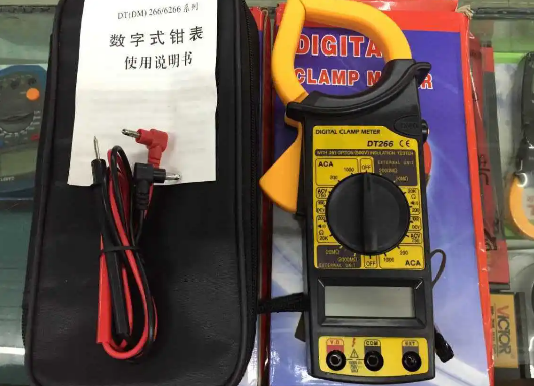 鉗形萬(wàn)用表使用教程