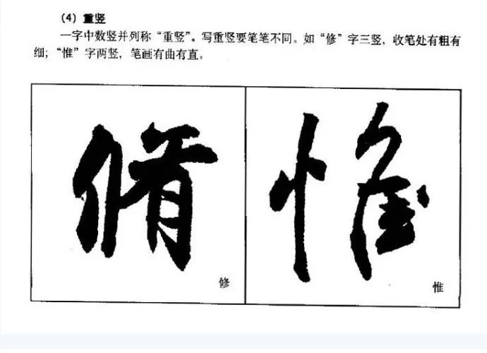 王羲之行書教程-王羲之行書筆畫橫豎寫法教程