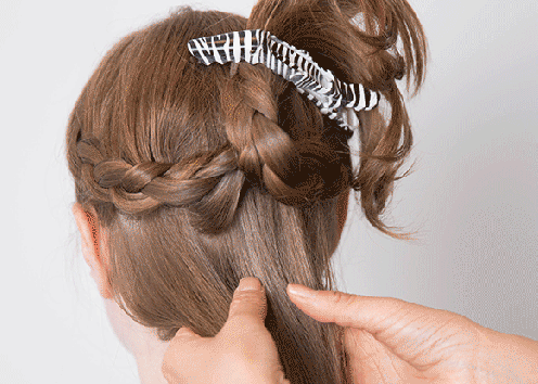 扎頭發教程簡單又好看-7款好看又簡單的編發教程