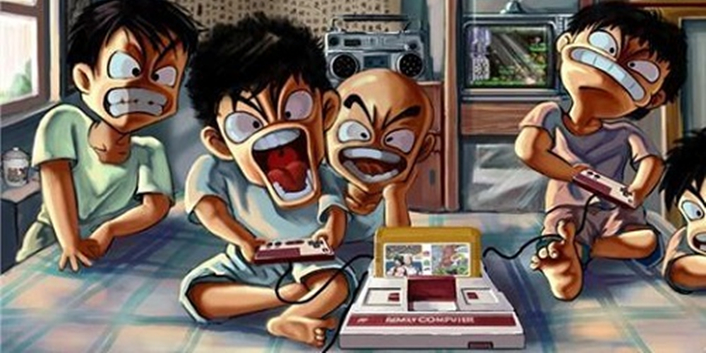 暑假無聊玩的手機游戲