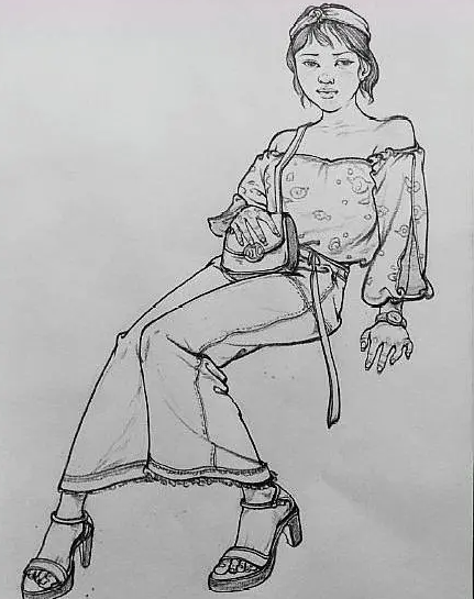 人物速寫教程-速寫人物簡單入門步驟