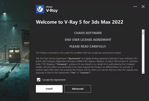 3dmax2022vray安裝教程-vray2022版本安裝步驟