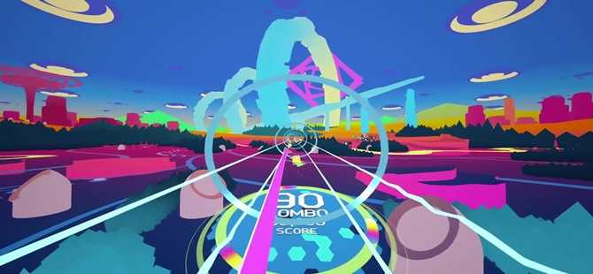 有一根線滑來滑去的音樂游戲