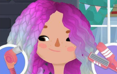 真實的模擬剪發小游戲