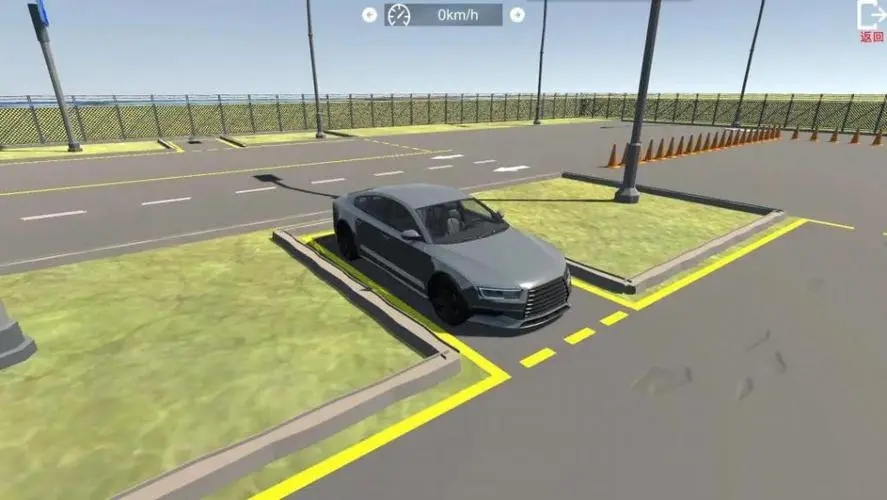 模擬倒車入庫小游戲