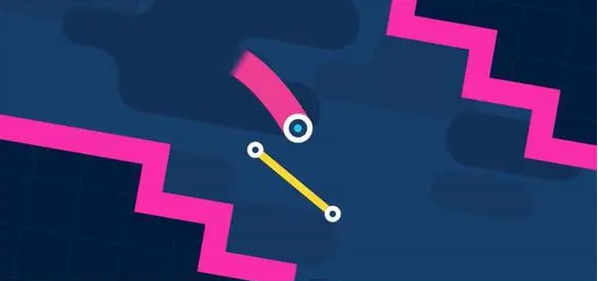 控制一個球跳躍闖關的游戲