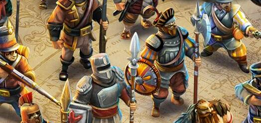 火爆的策略攻城類手游