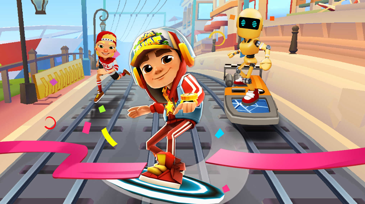 地鐵跑酷黑白版本合集