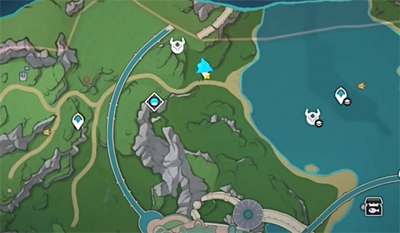 原神4.0湖畔濁水幻靈位置在哪-原神4.0湖畔濁水幻靈位置介紹