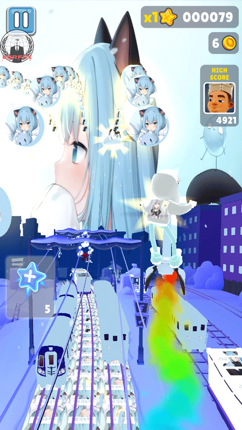 地鐵跑酷貓羽雫版本下載-地鐵跑酷貓羽雫1.1下載v1.1 地鐵跑酷貓羽雫版本下載-地鐵跑酷貓羽雫1.1下載v1.1