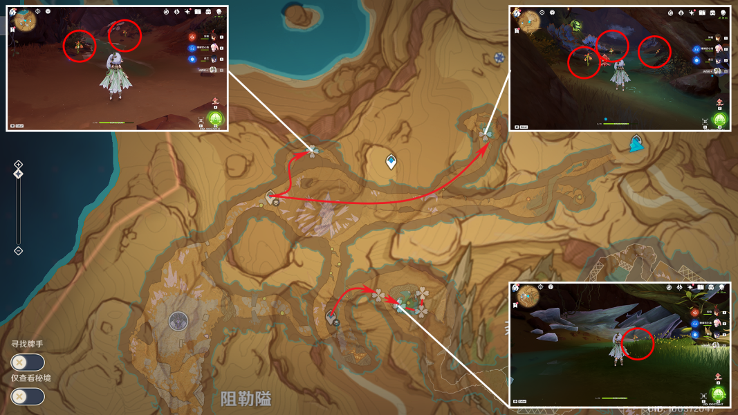 原神4.1悼靈花位置大全-原神4.1悼靈花位置介紹一覽