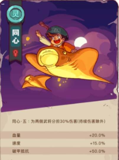 咸魚之王新金魚同心屬性怎么樣-咸魚之王新金魚同心屬性效果一覽