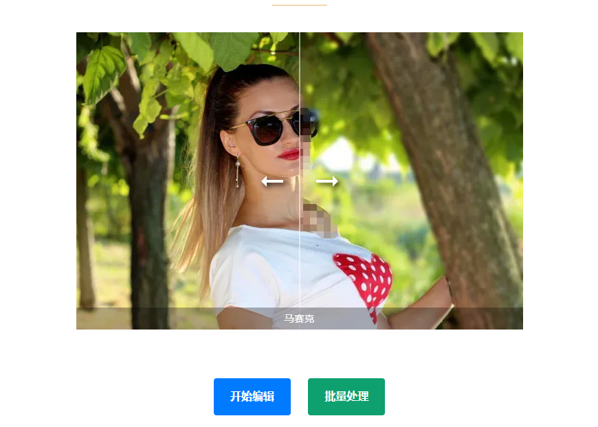 在線圖片打馬賽克工具-圖片在線打馬賽克