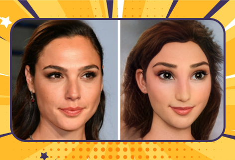 看看你在動畫電影中的樣子