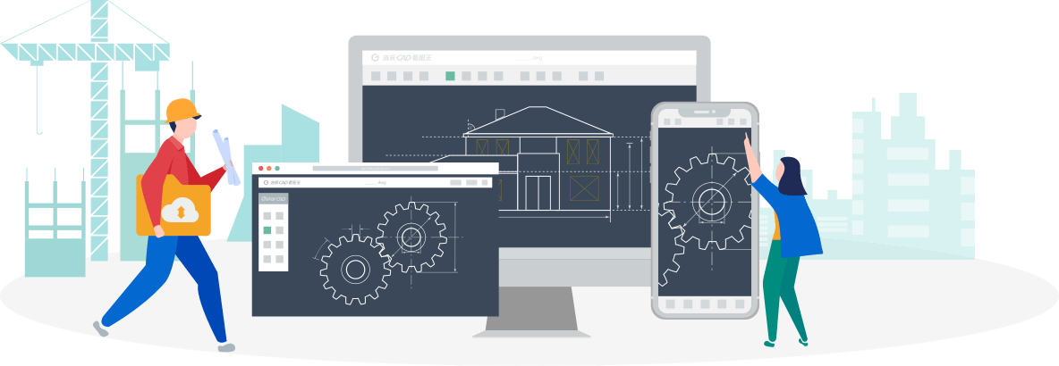 cad看圖王如何改變線段格式