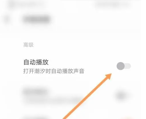 潮汐app關閉自動播放怎么設置-潮汐app設置關閉自動播放的步驟
