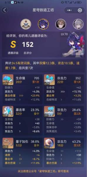 崩壞星穹鐵道怎么看遺器評分-崩壞星穹鐵道看遺器評分的步驟