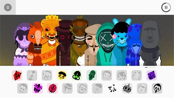 音樂盒子古怪面具模組