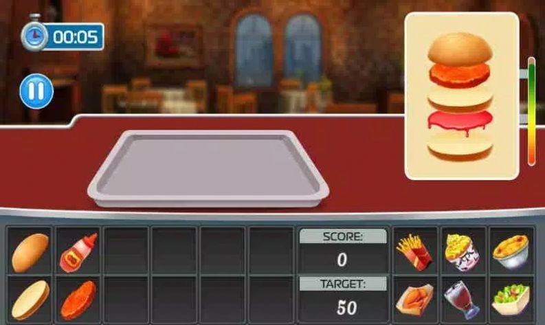 漢堡材料的準備最新版