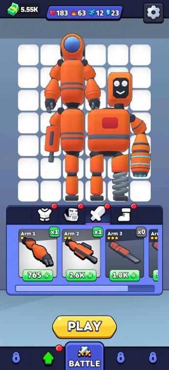 融合戰爭機器人單機版