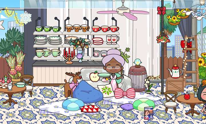 米加小鎮世界機場與沙漠地圖版