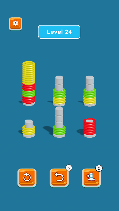 彩色環(huán)最終排序挑戰(zhàn)