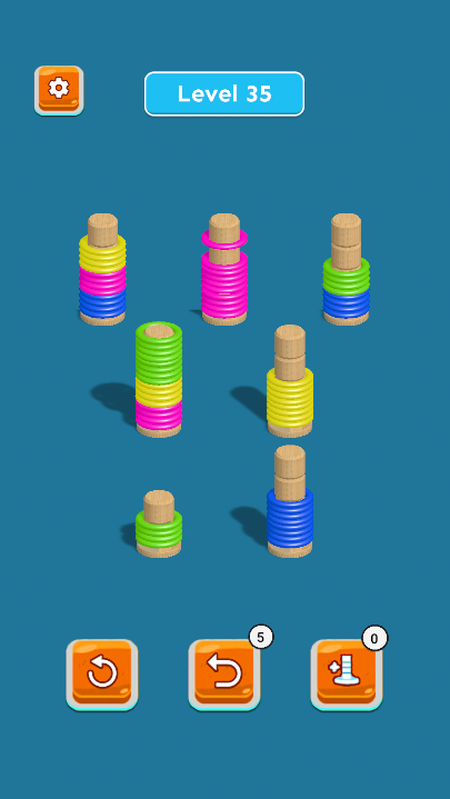 彩色環(huán)最終排序挑戰(zhàn)