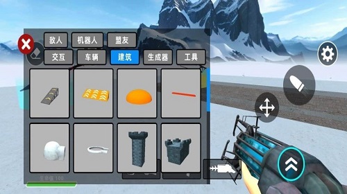 冬天冰凍機器人(Winter Frozen Bot)