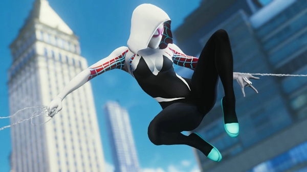 漫威蜘蛛俠重制版格溫戰衣MOD