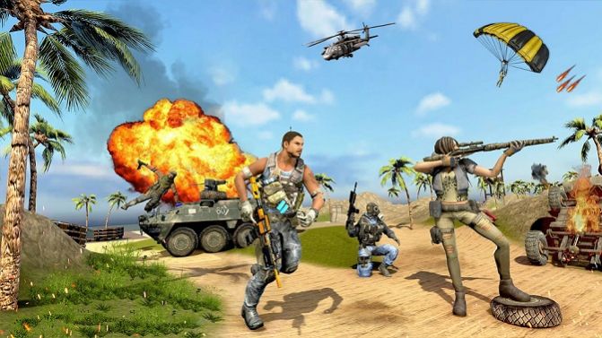 大型真實手機版槍戰游戲