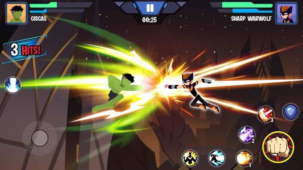 火柴人超級(jí)英雄戰(zhàn)爭(zhēng)