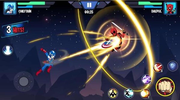 火柴人超級(jí)英雄戰(zhàn)爭(zhēng)