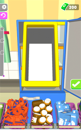 把冰箱裝滿無限金幣