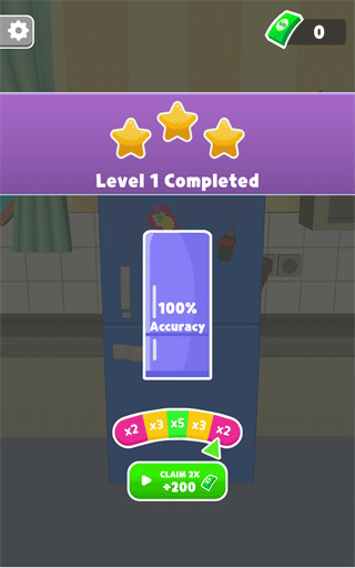 把冰箱裝滿無限金幣