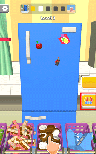 把冰箱裝滿無限金幣