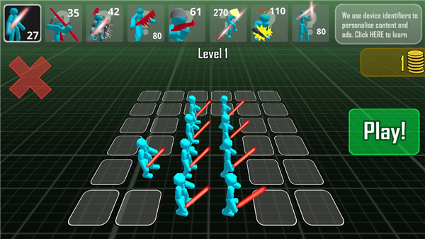 火柴人戰士之戰無限金幣版