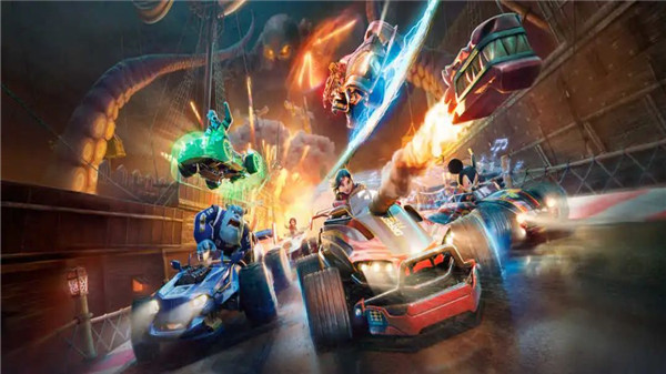 迪士尼無限飛車雙人聯機版