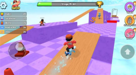 奧比滑板輕松跑酷