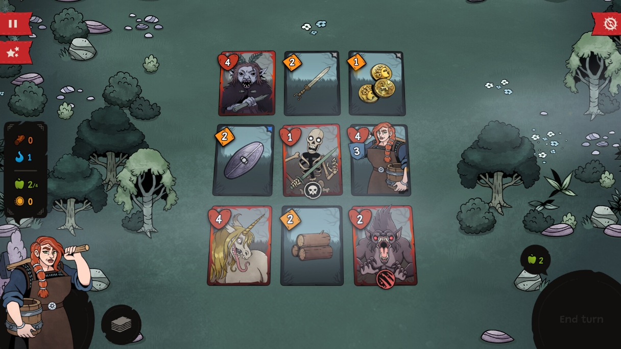 爬塔類卡牌策略單機游戲