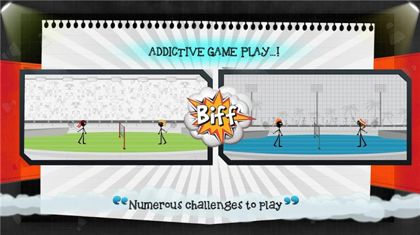 火柴人打羽毛球手機版