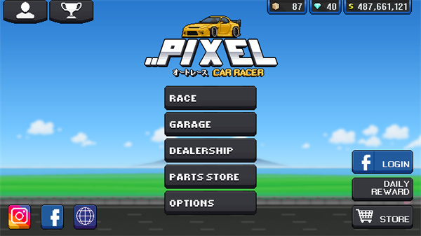 像素賽車手中文版